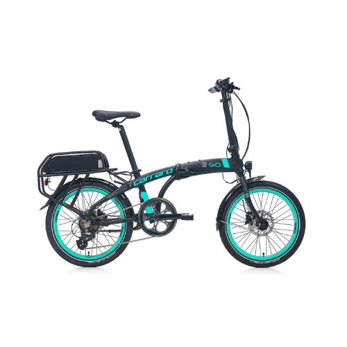 Carraro E-Line Go 20 Mat Siyah-Turkuaz