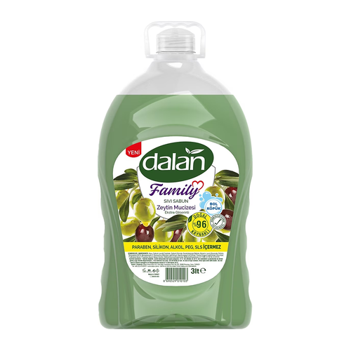 Dalan Family Zeytin Mucizesi Sıvı Sabun (3 L)